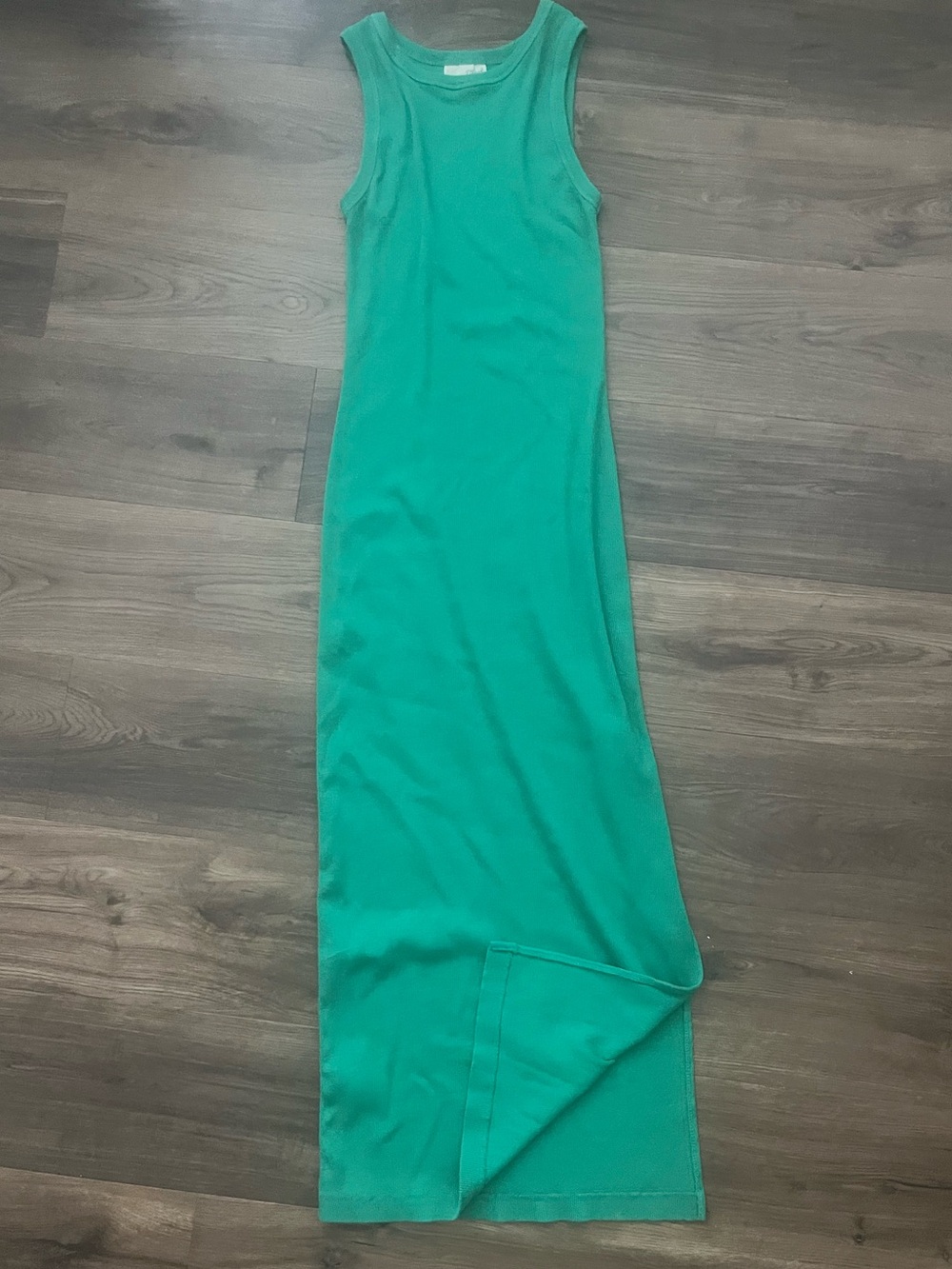 Cotton🌲Perfect condition🌲Sleeveless Green Maxi Dress